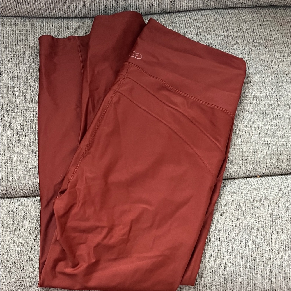 CALIA by Carrie Underwood Rust Leggings